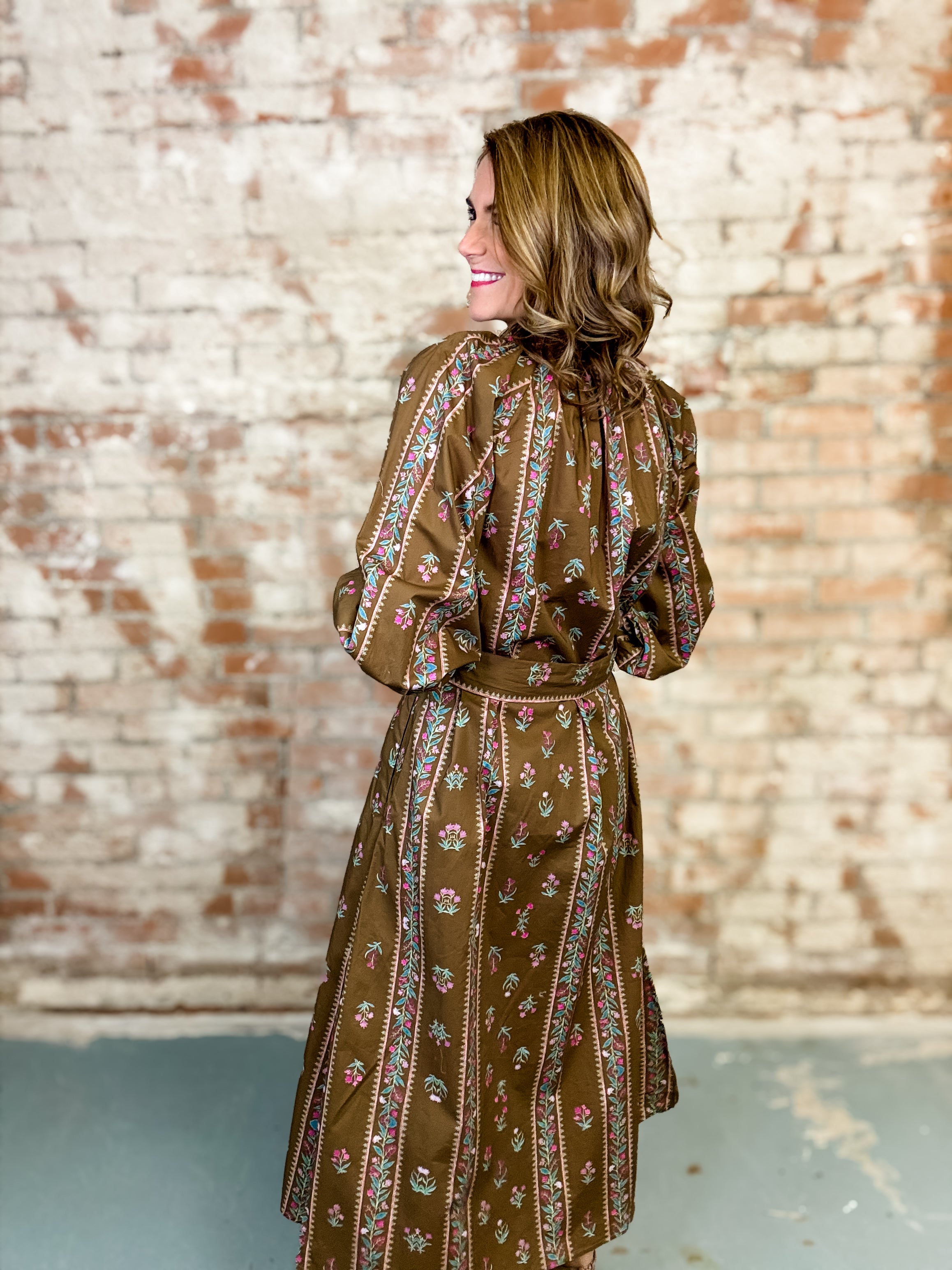 Dellanie Mix Floral Dress