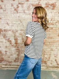Amie Stripe Top