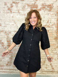 Midnight Solid Dress