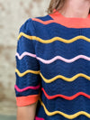 THML Staci Mock Neck Sweater