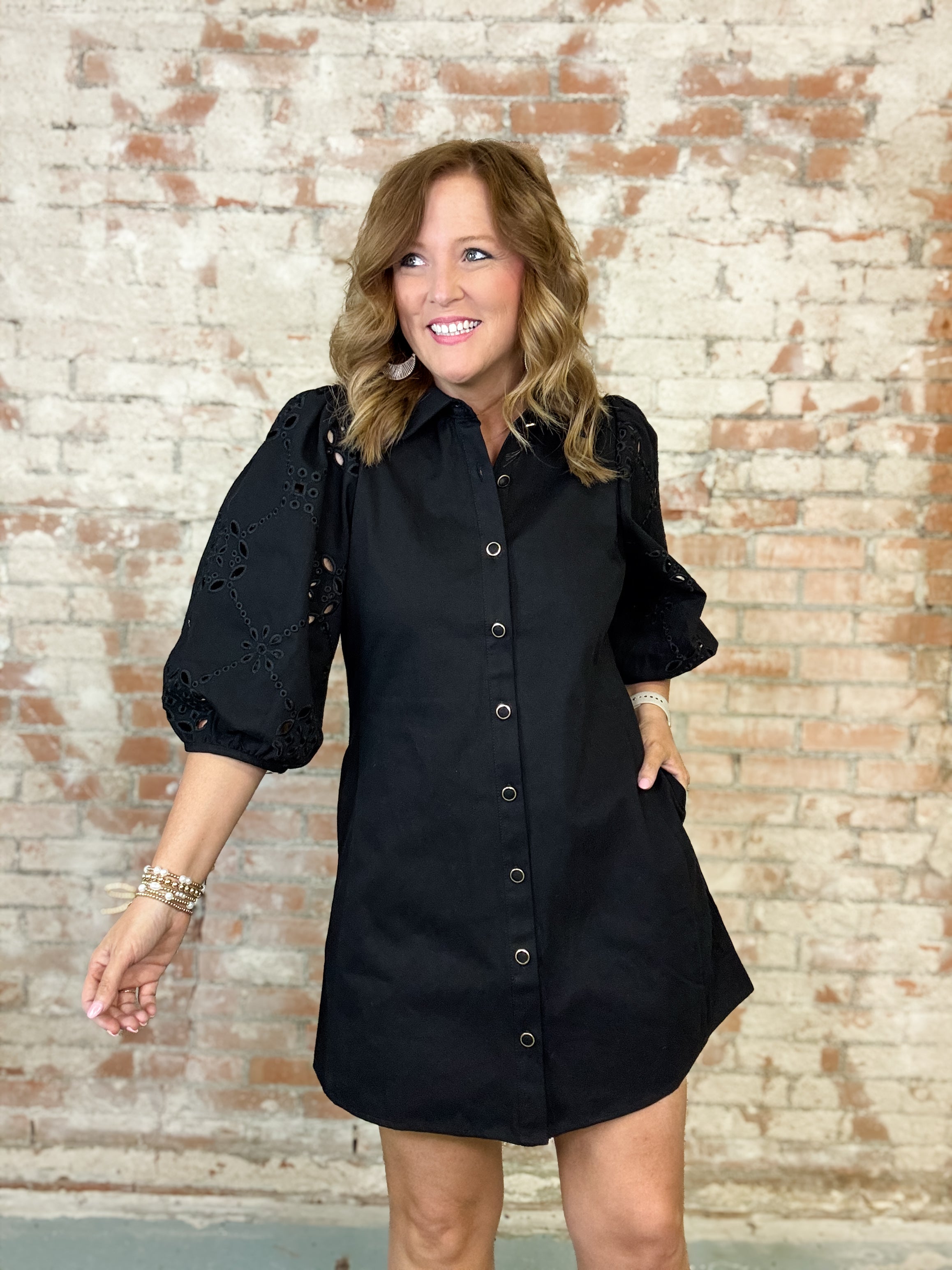 Midnight Solid Dress