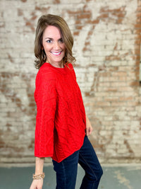 Rosie Cable Knit Sweater