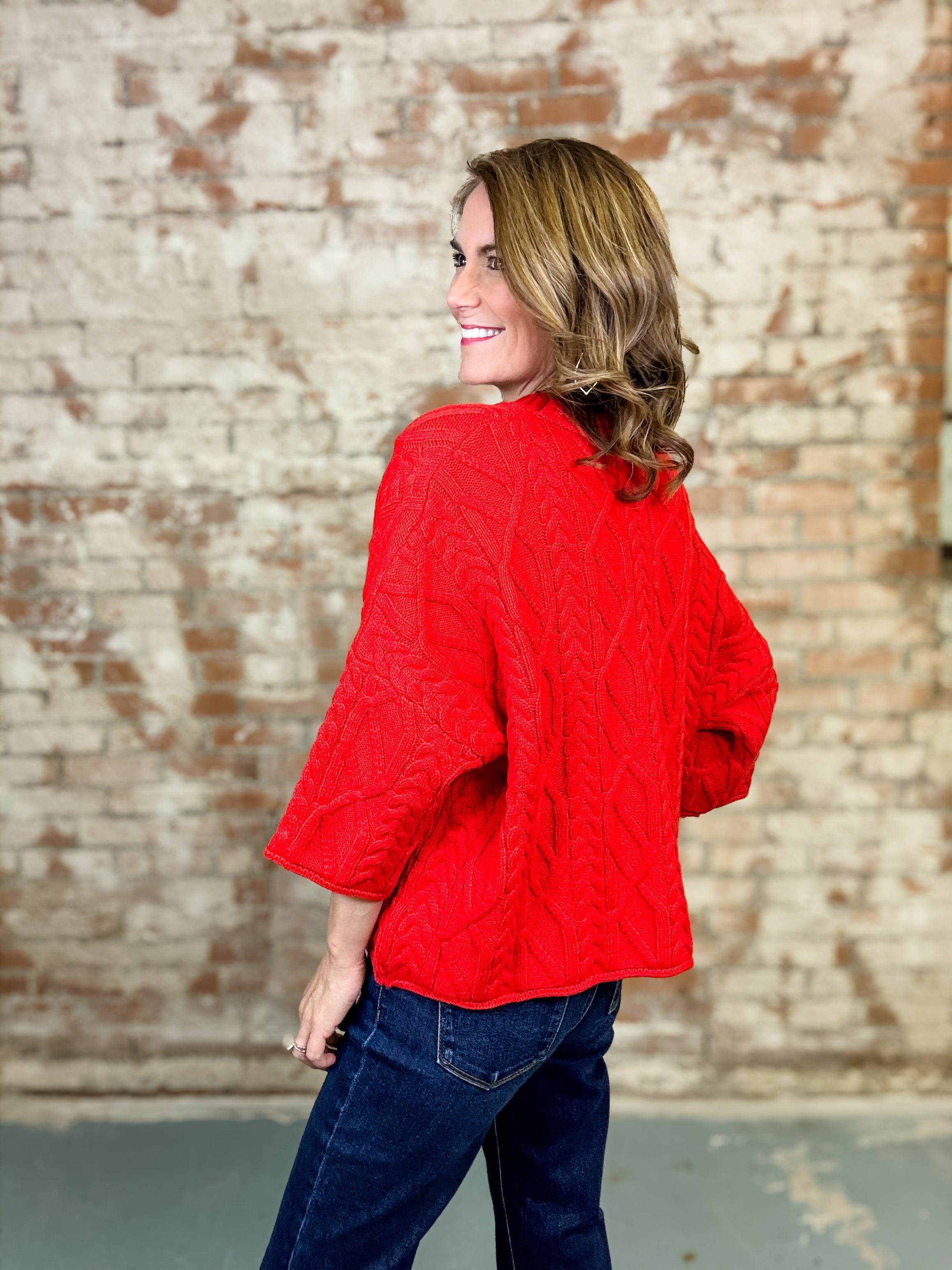 Rosie Cable Knit Sweater