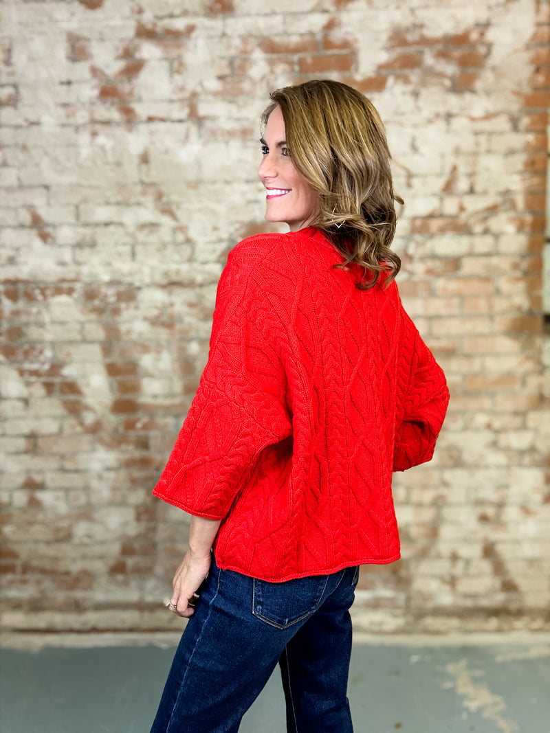 Rosie Cable Knit Sweater