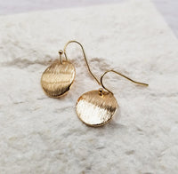 Chaney Disc Drop Earrings