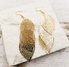 Alice Gold Leaf Earrings