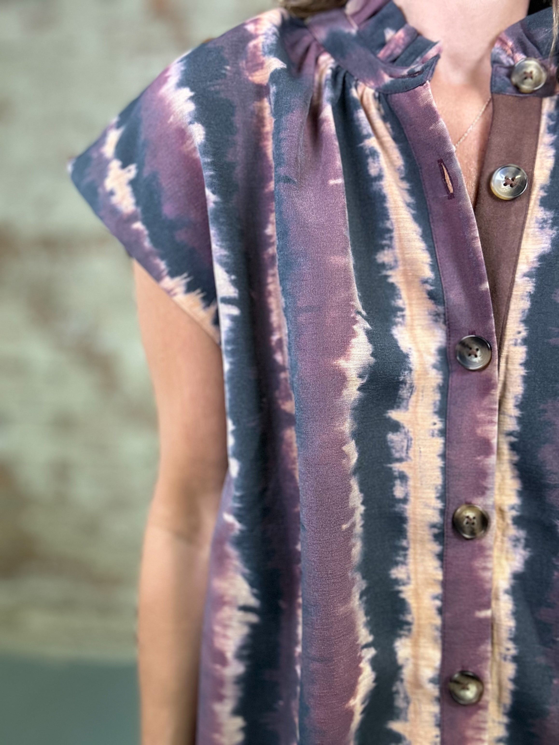 THML Harmony Button Down Dress