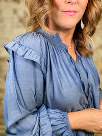 Lumi Peasant Style Top