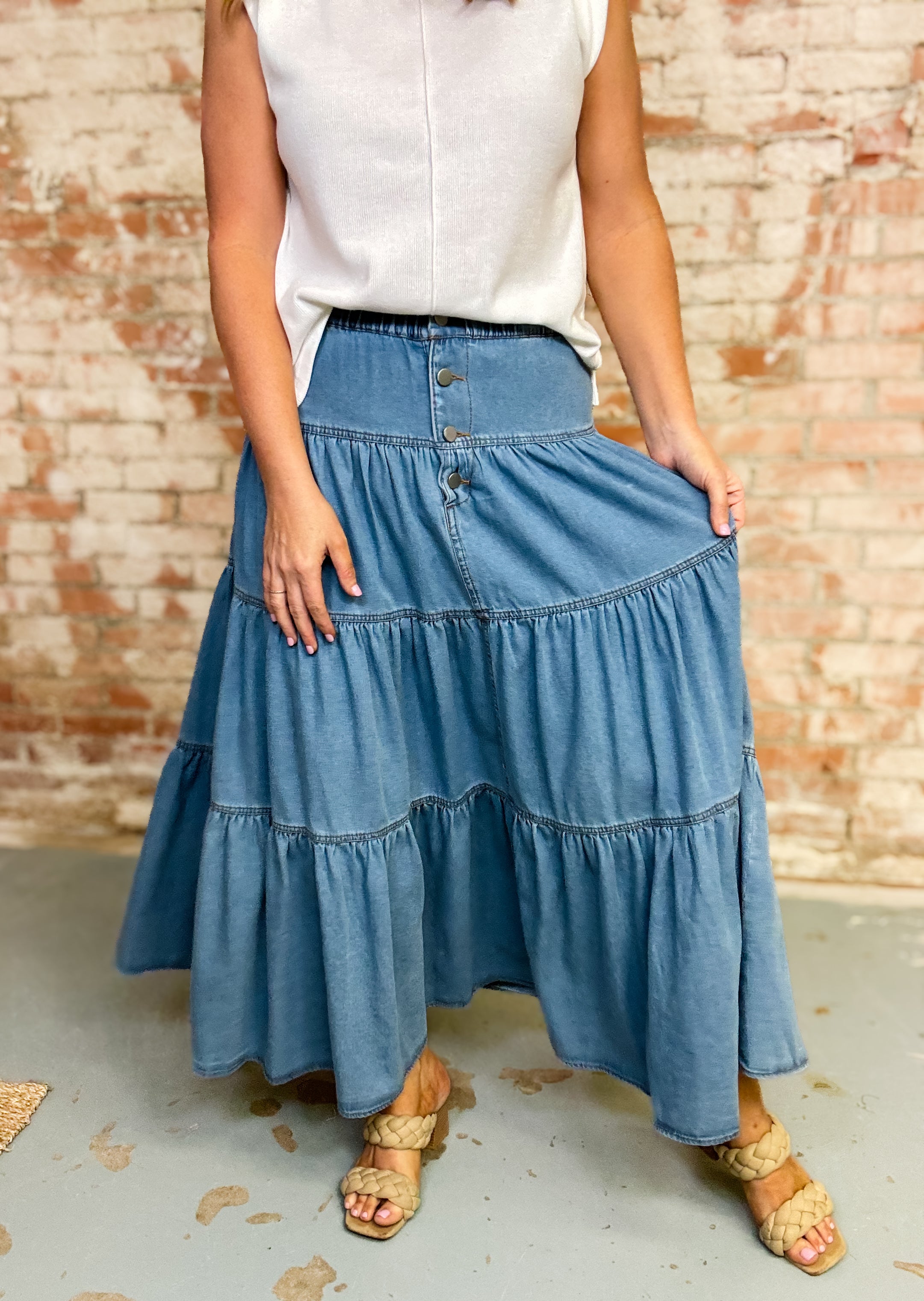 Mariana Denim Skirt