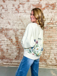 Marcia Floral Pullover Top