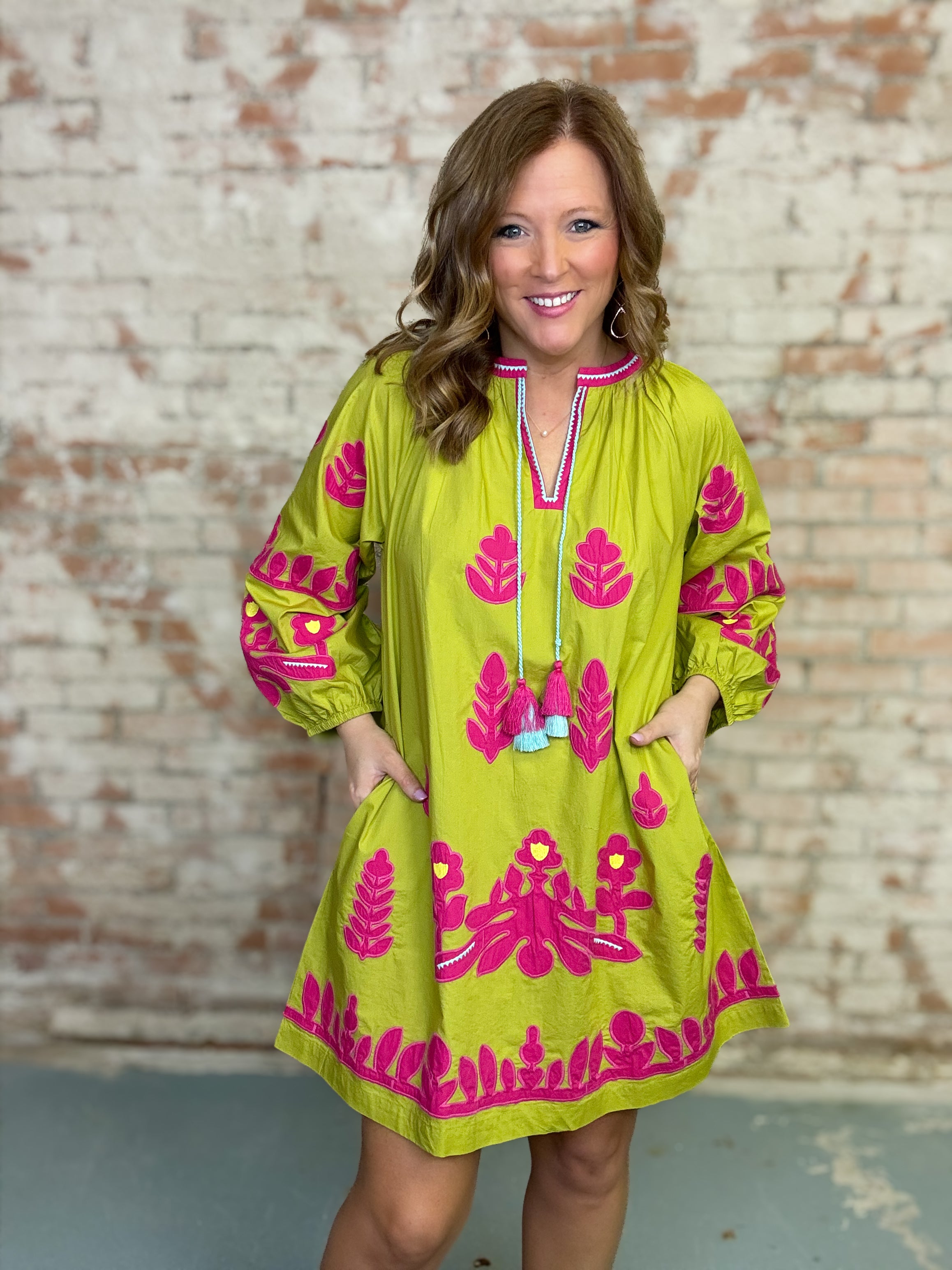 Ivy Jane Rafael Applique Dress