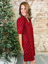 Diamond Flannel Dress