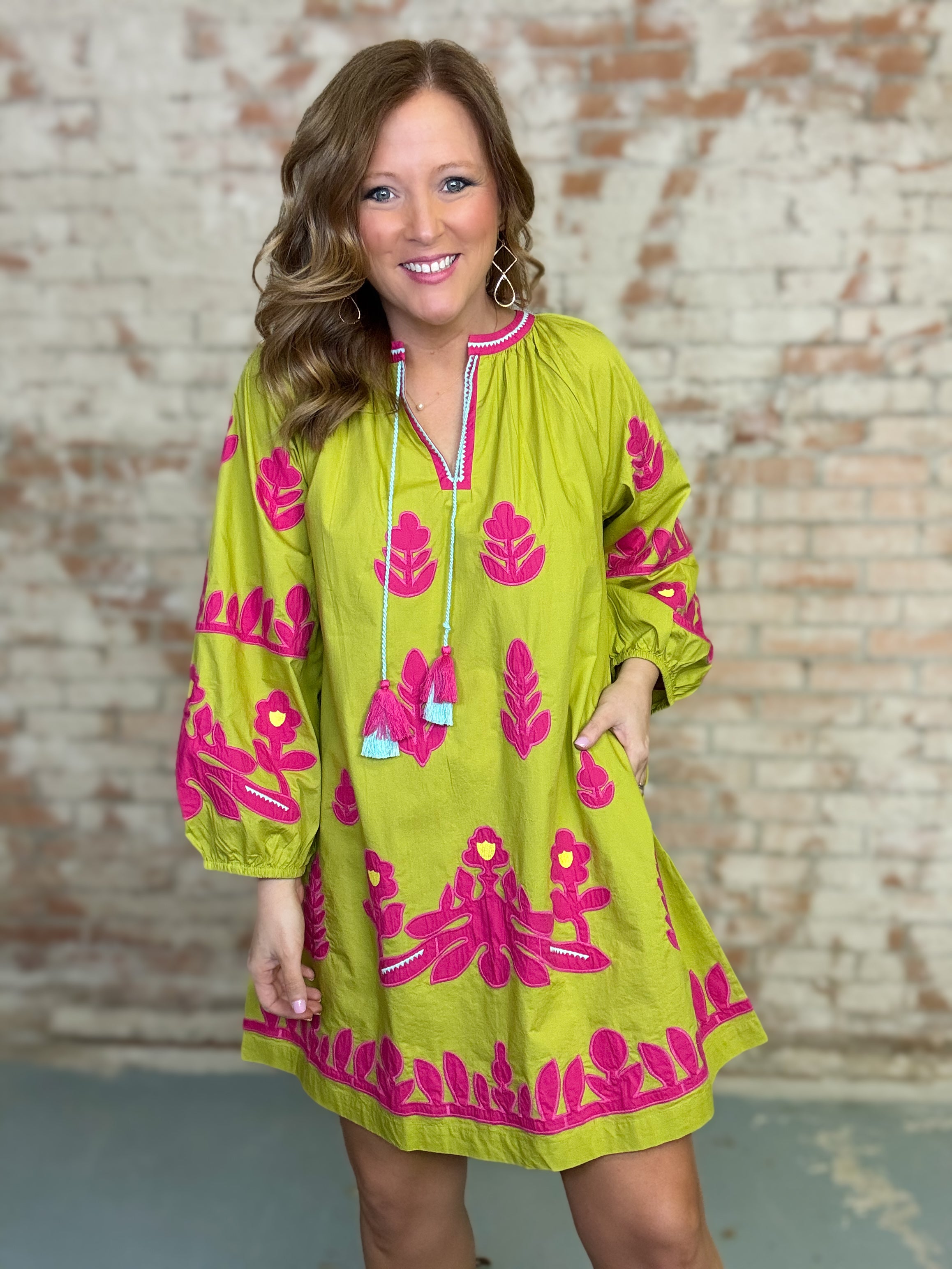 Ivy Jane Rafael Applique Dress