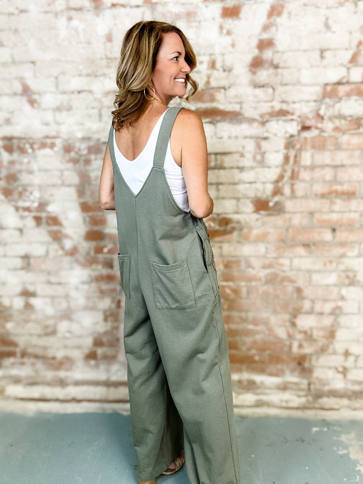 Lorliea Wide Leg Jumpsuit Overalls