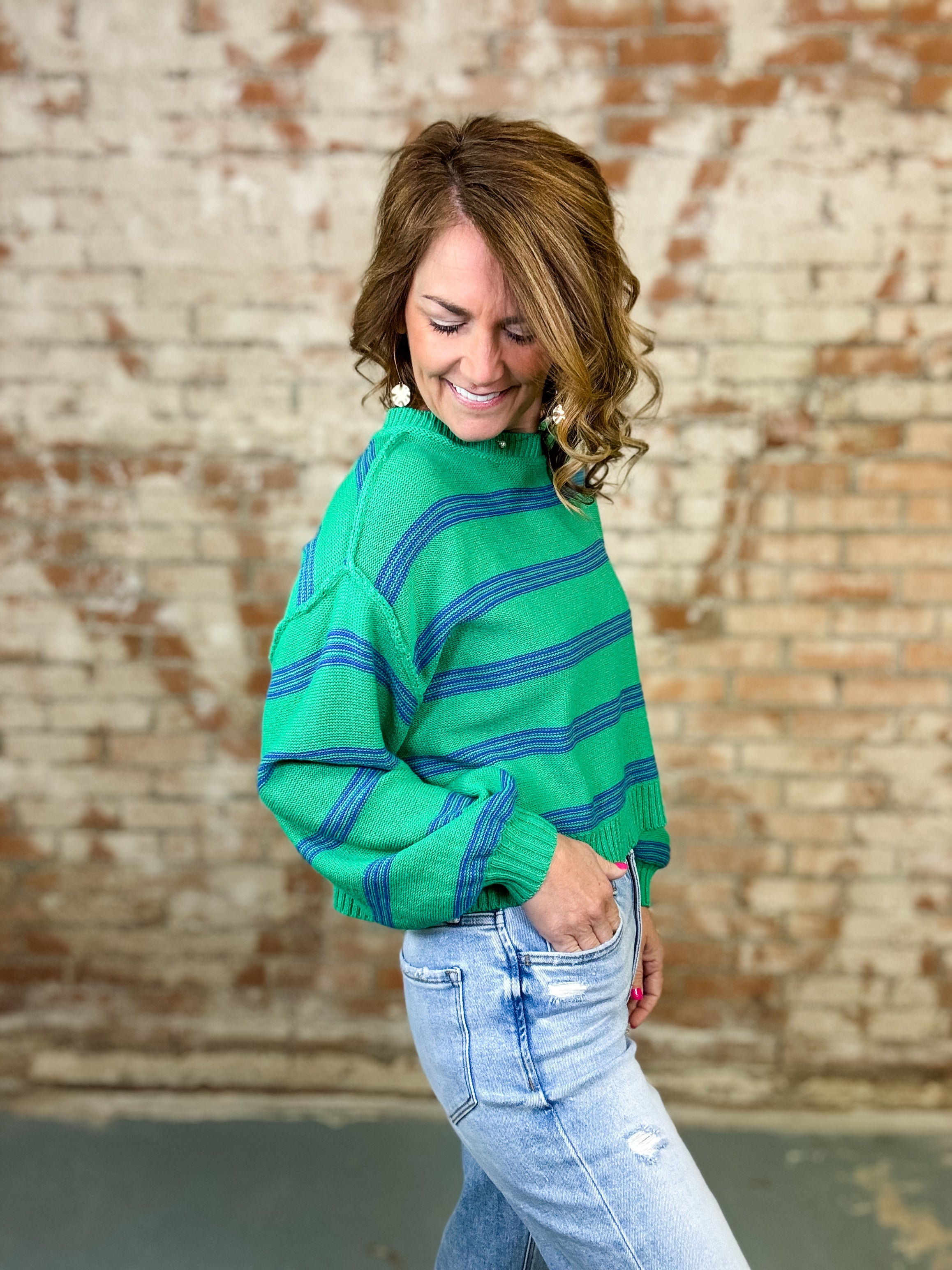 Callie Striped Sweater