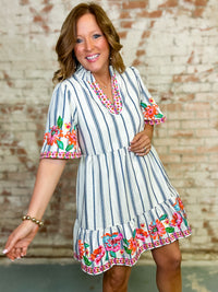 THML Korissa Embroidered Dress