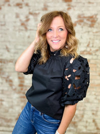 THML Keenan Eyelet Top