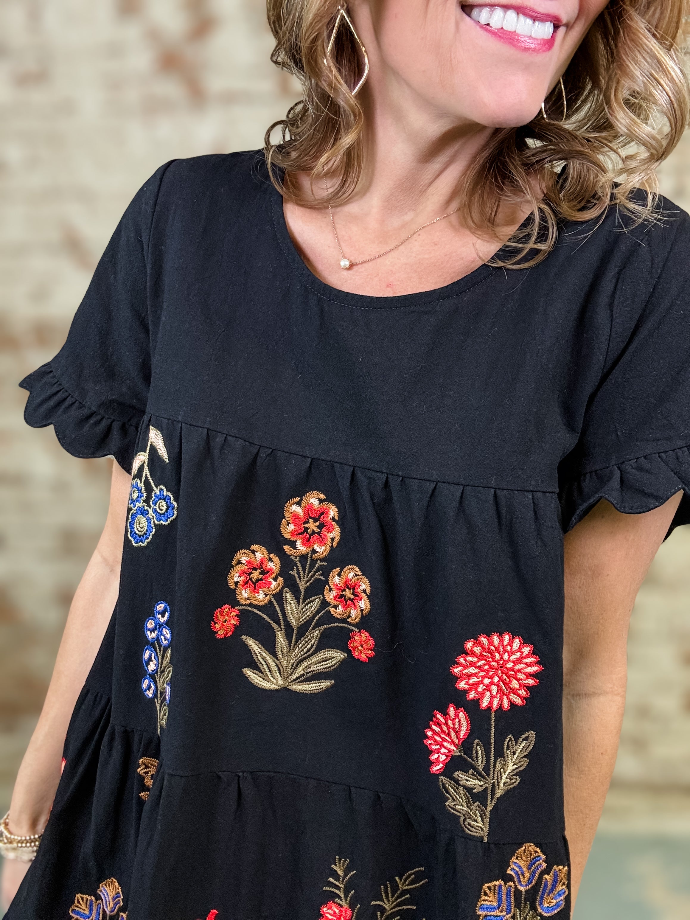 Chauncy Embroidery Dress