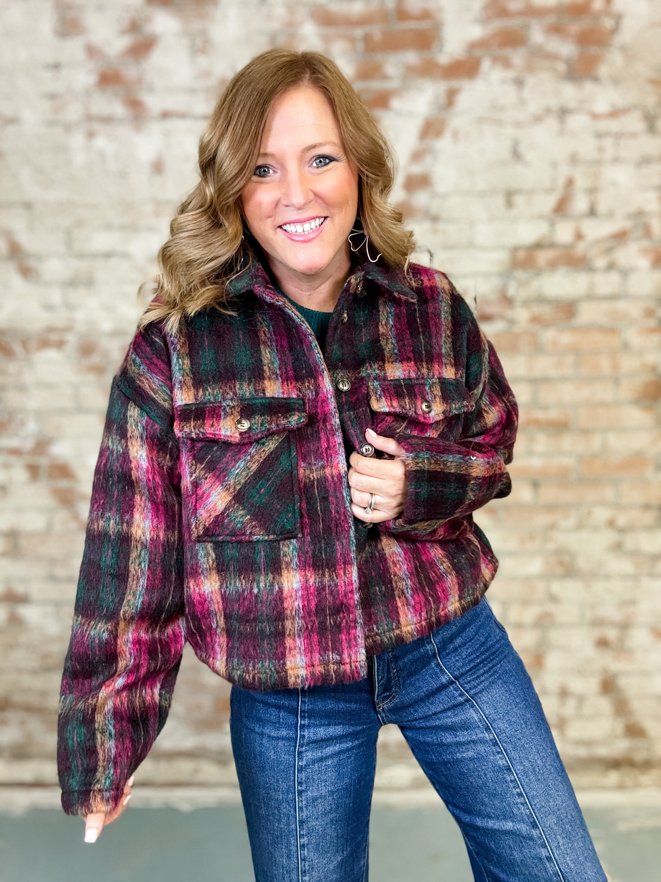 Laney Button Up Jacket