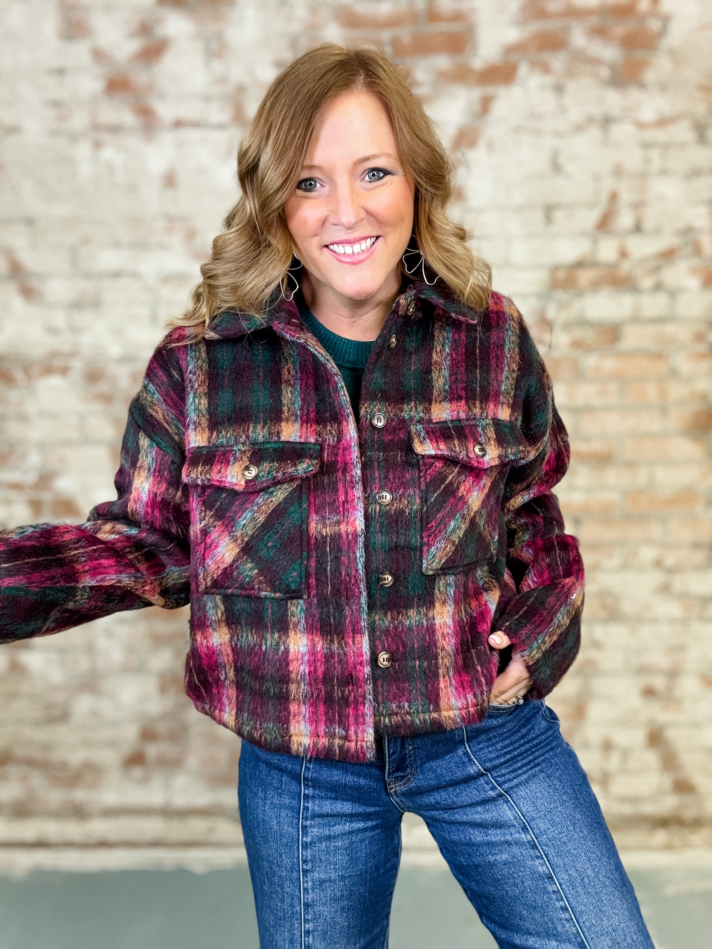 Laney Button Up Jacket