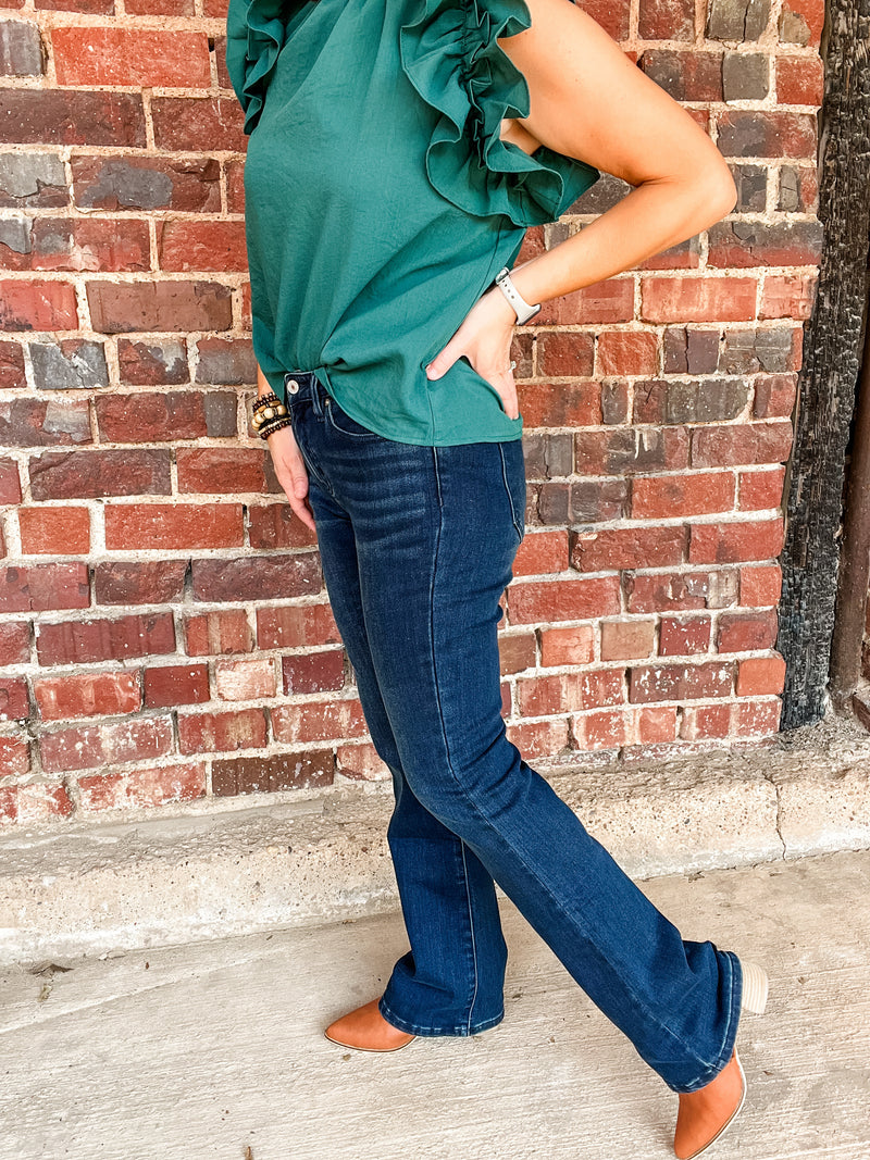 KanCan Mid Rise Baby Bootcut
