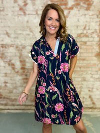 THML Milo Floral Dress