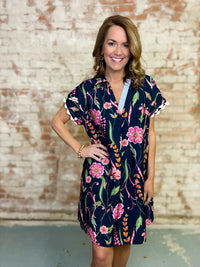 THML Milo Floral Dress
