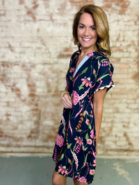 THML Milo Floral Dress