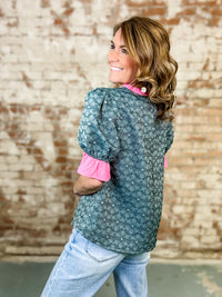 Kehlani Ruffled Floral Top