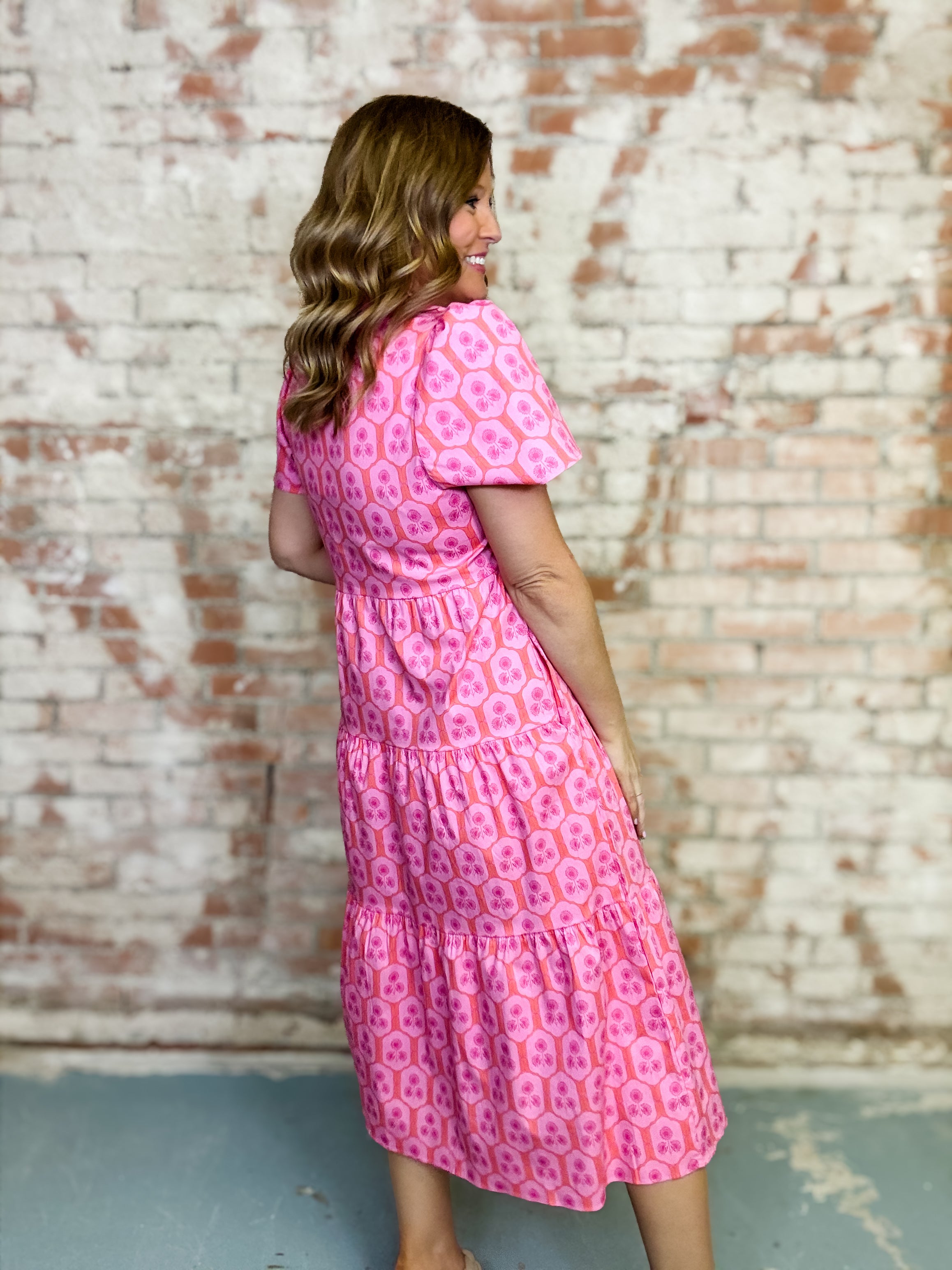 Hayzel Floral Print Dress