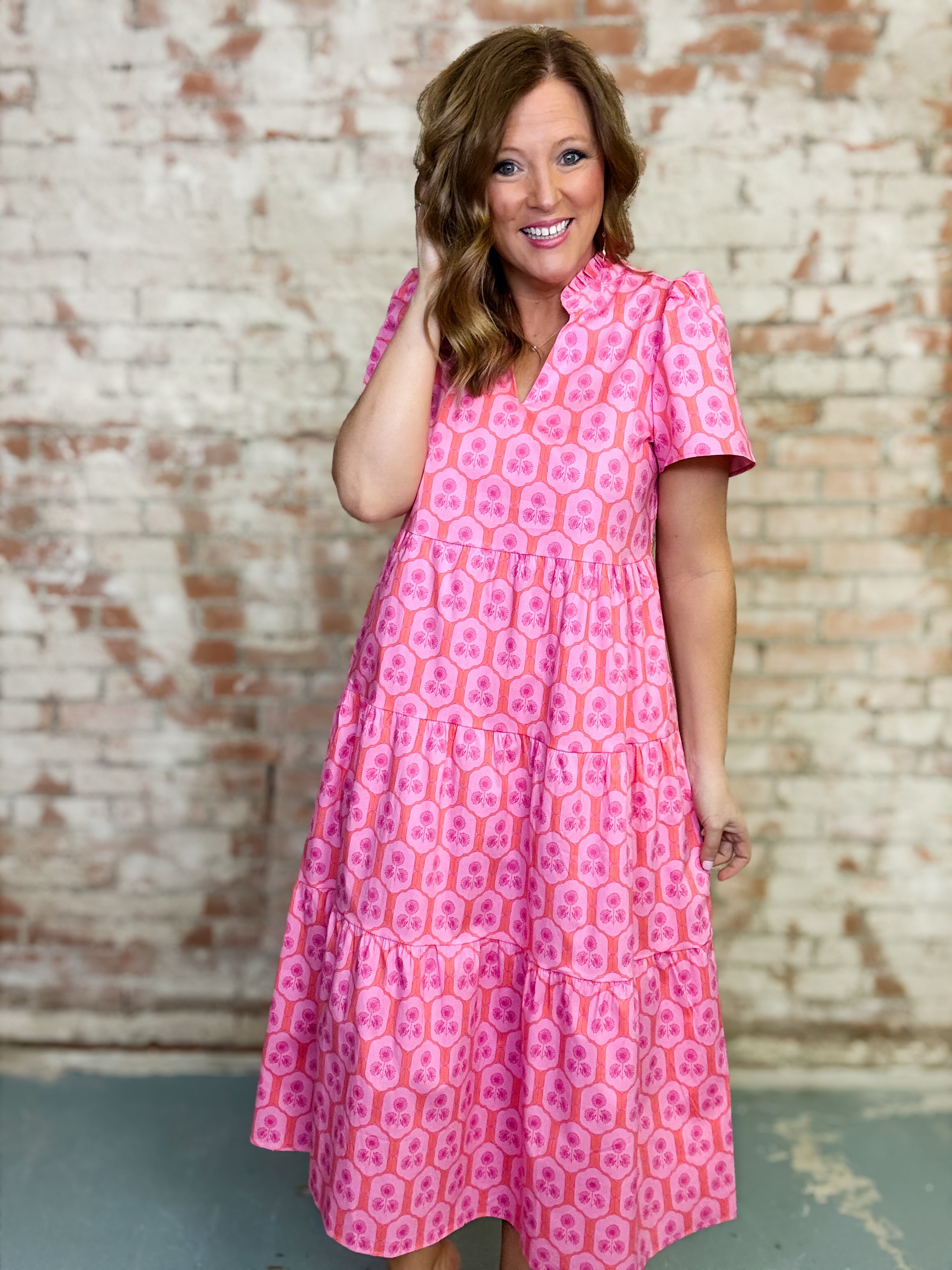 Hayzel Floral Print Dress