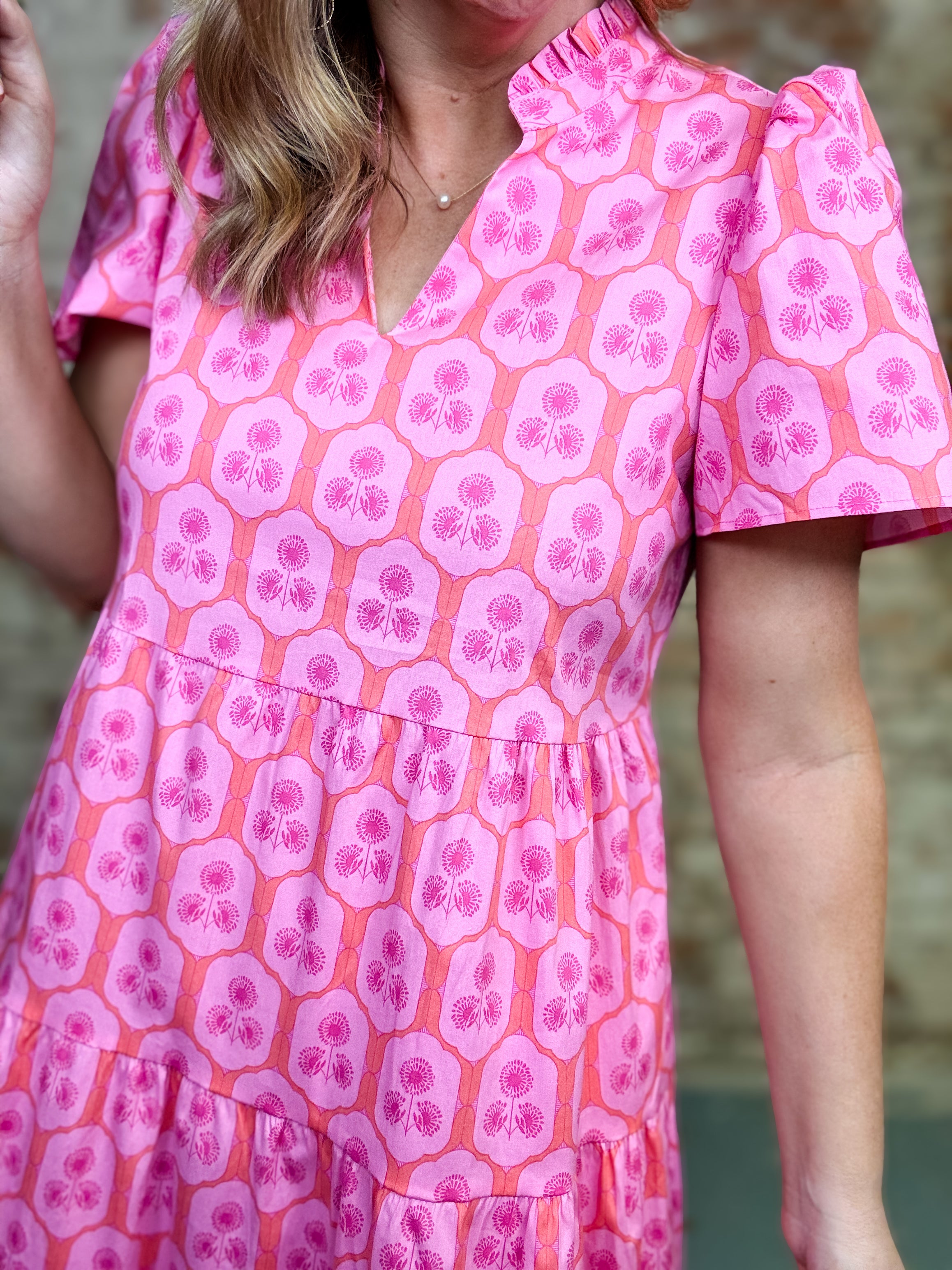 Hayzel Floral Print Dress
