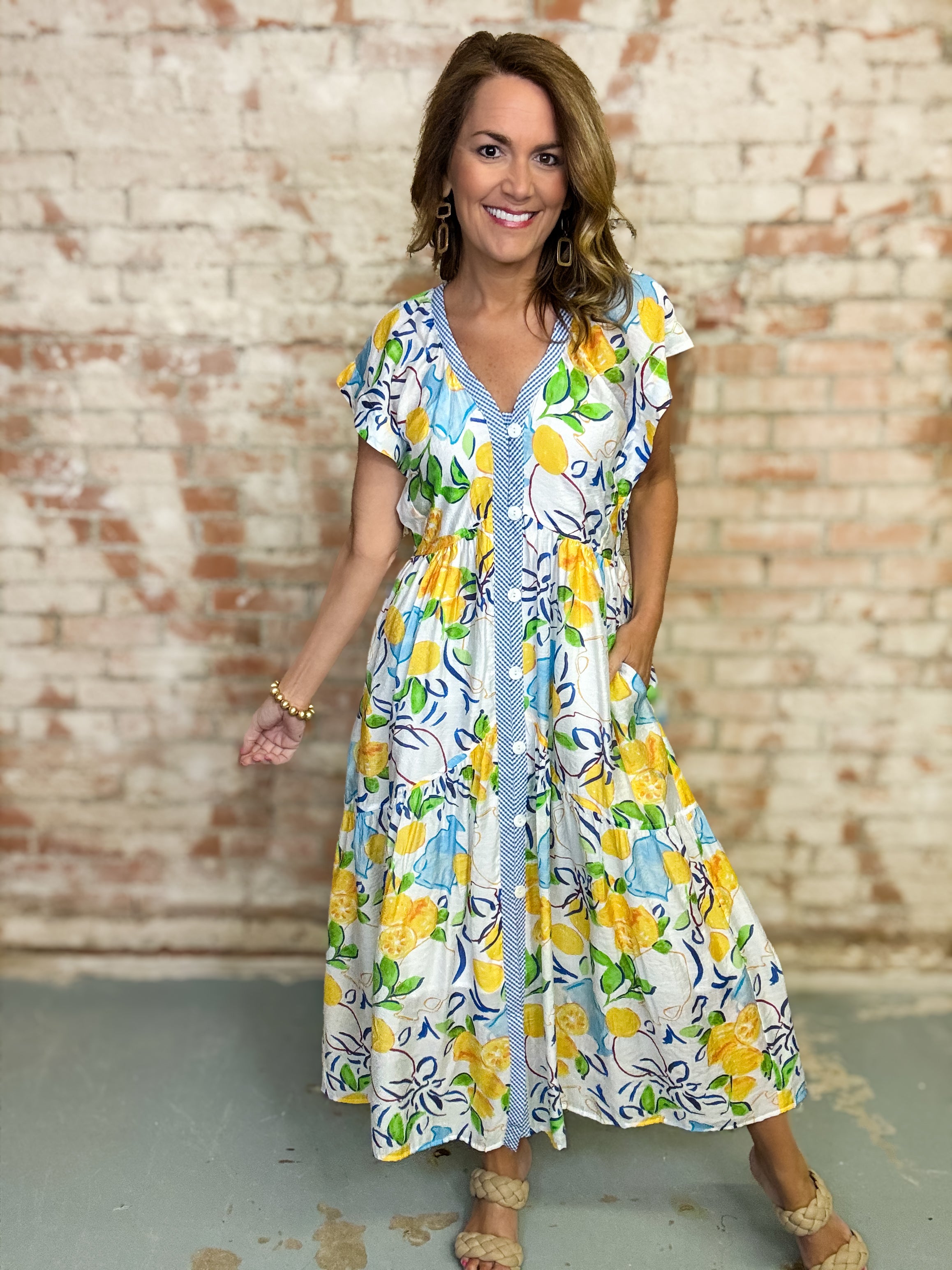 THML Annabella Midi Dress