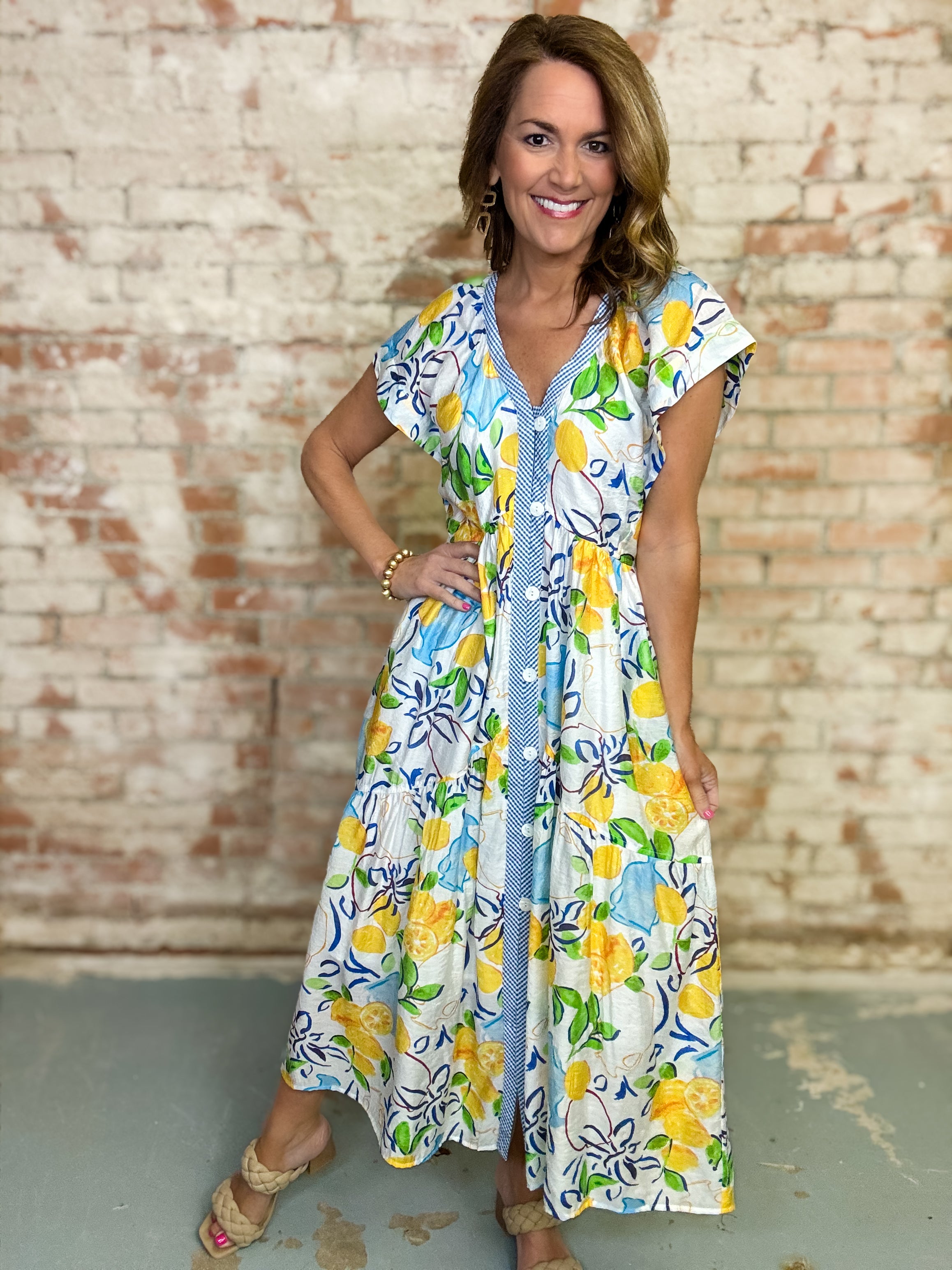 THML Annabella Midi Dress