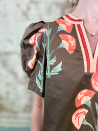 Silvia Floral Print Top