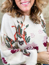 Viola Floral Sweater