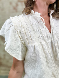 THML Jasmine Textured Top