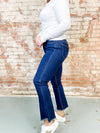 Hampton High Rise Crop Flare Jeans