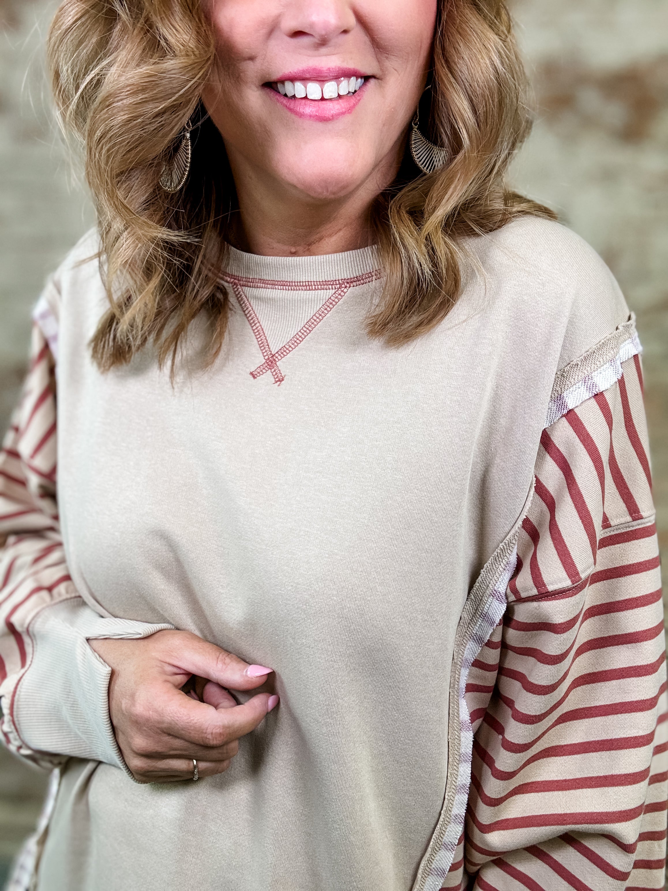 Thornton Stripe Knit Top