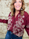 Able Embroidered Top