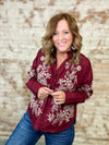 Able Embroidered Top