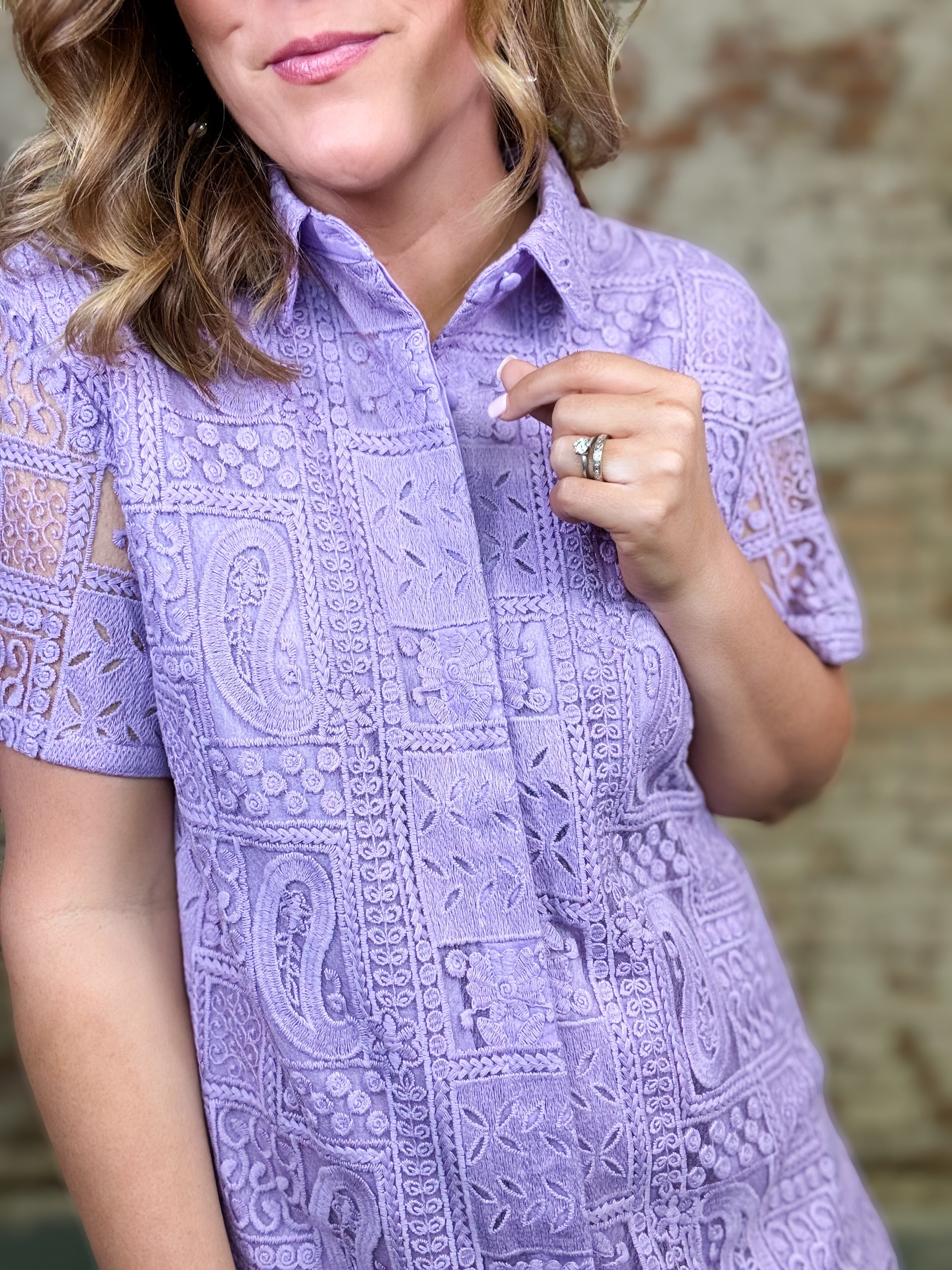 Lacee Button Down Dress