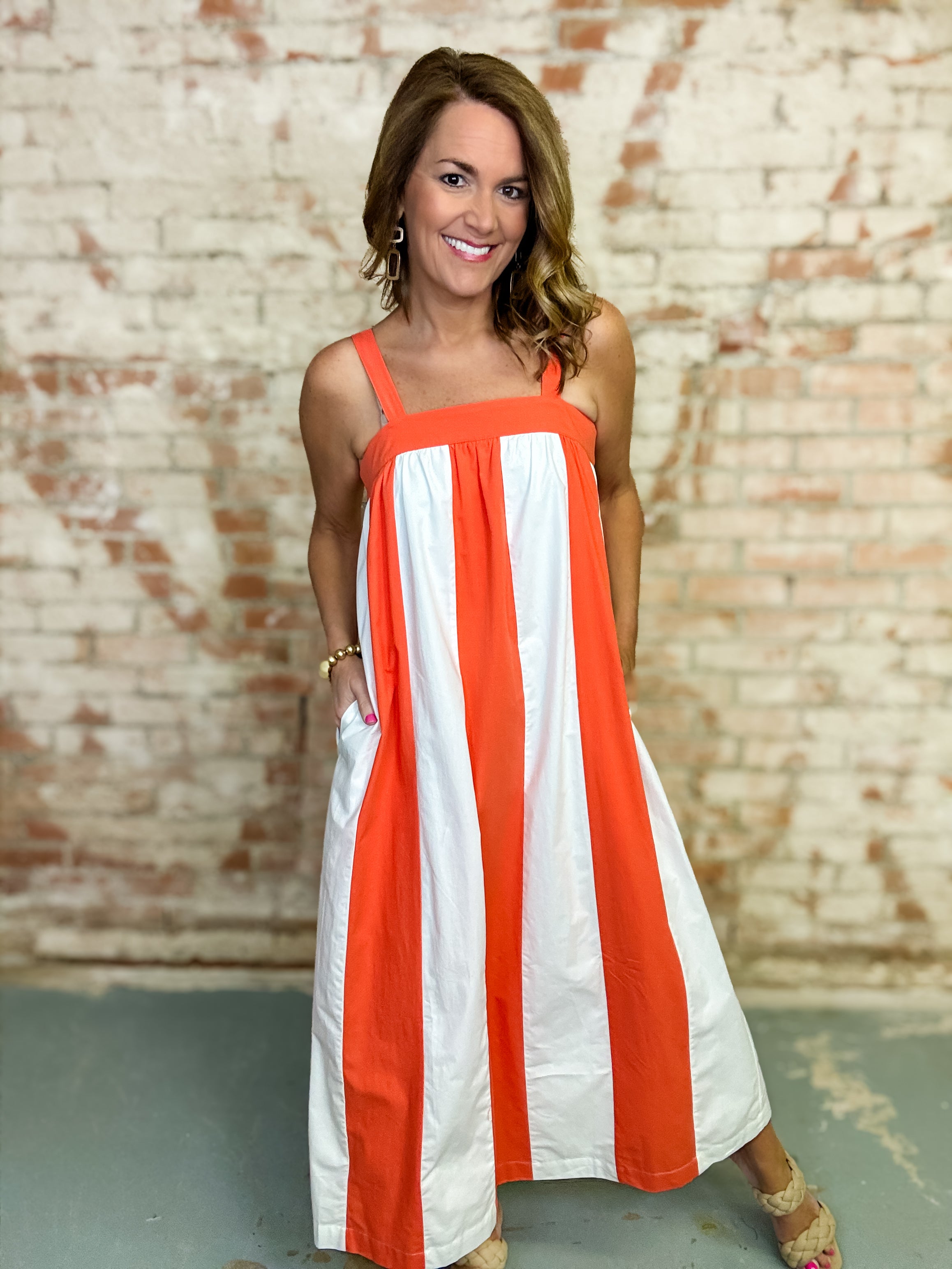 THML Addison Stripe Dress