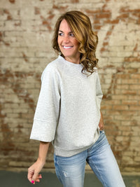 Amanda Raglan Solid Top