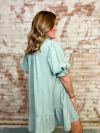 Yasmin Lace Yoke Dress