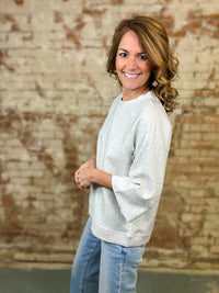 Amanda Raglan Solid Top