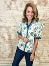 Amy Ruffle Band Top