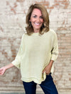 Kyra Mineral Washed Knit Top