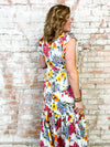 THML Averi Floral Midi Dress