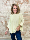 Kyra Mineral Washed Knit Top